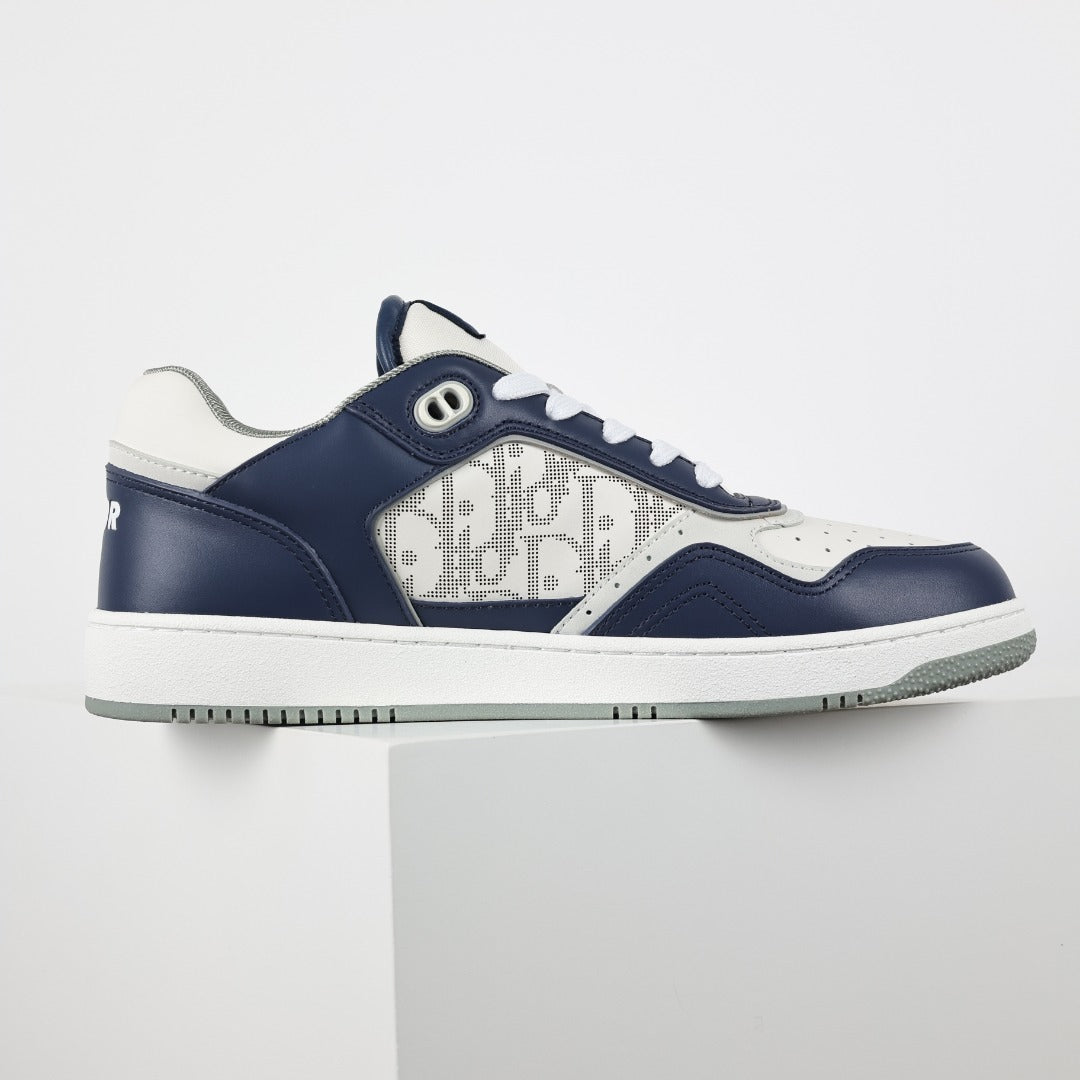 Dior B27 Uptown azul marinho - vista lateral