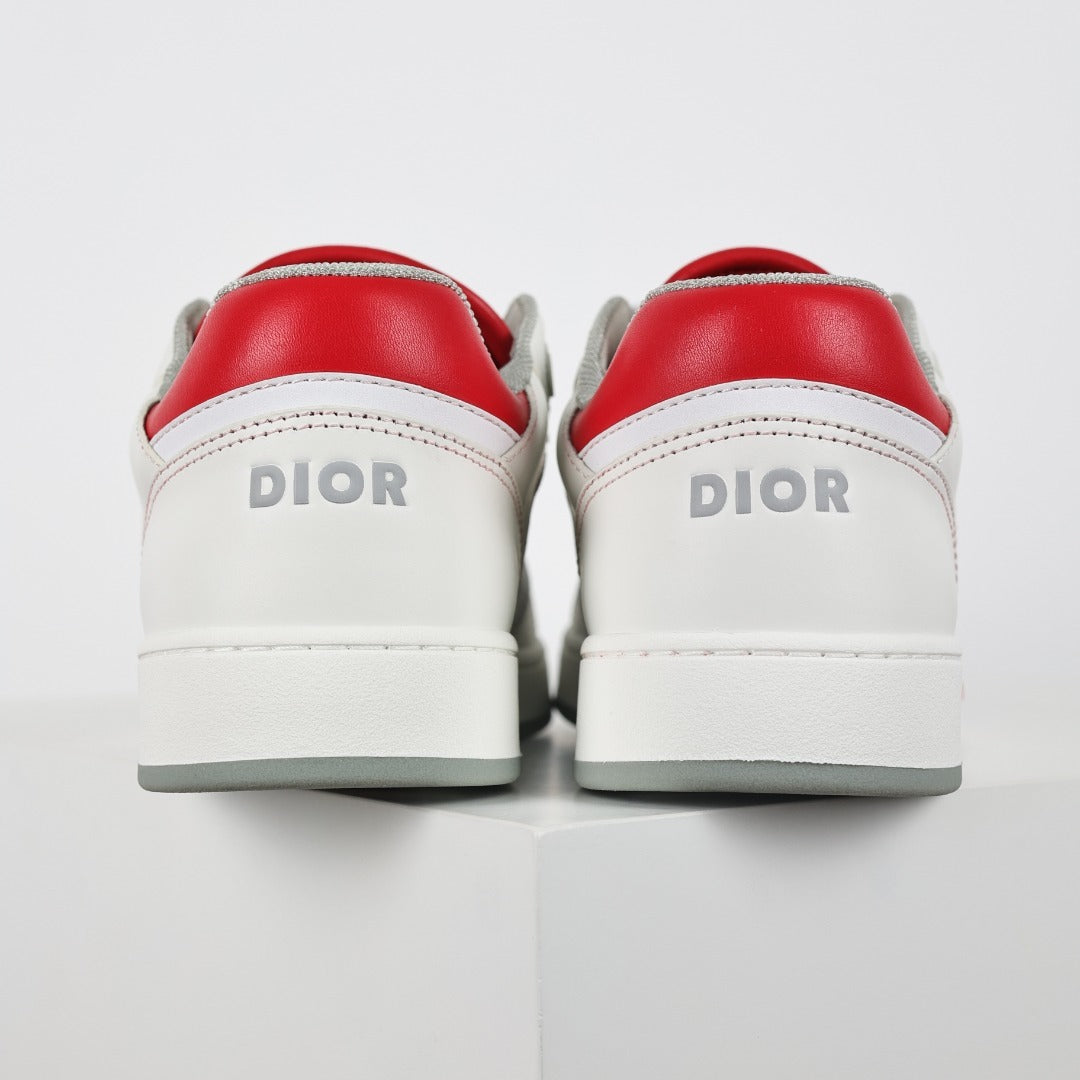 Dior B27 Uptown branco e vermelho - vista traseira