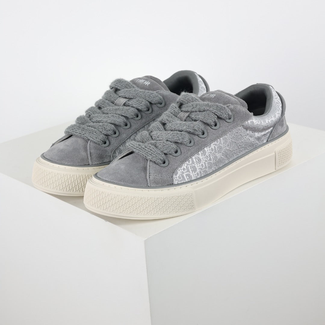 Dior B33 Spin Limited Edition cinza com Dior Oblique - vista principal em angulo