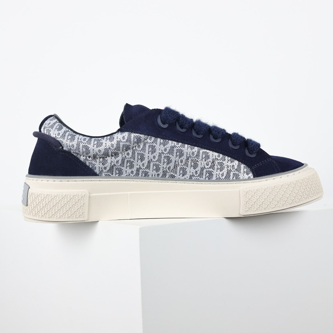 Dior B33 Spin azul-marinho - vista lateral