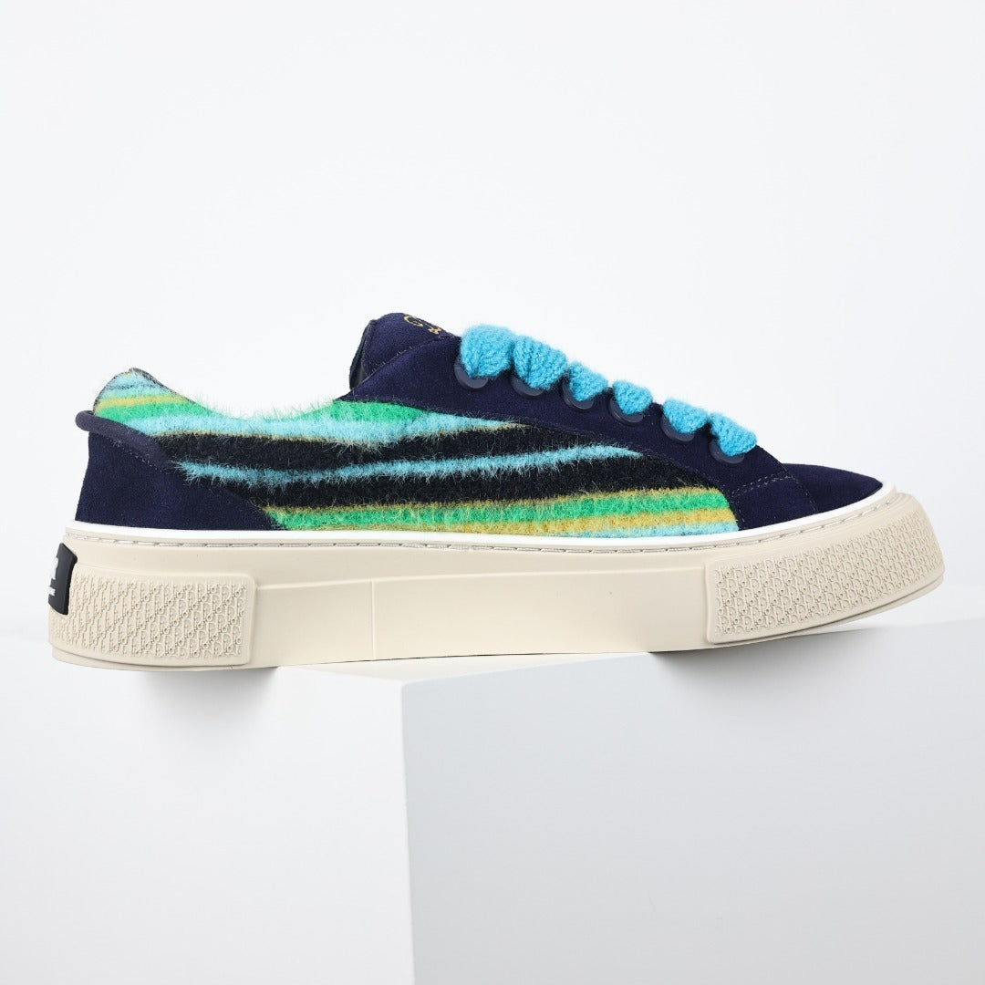 Dior x Denim Tears B33 azul multicolor - vista lateral