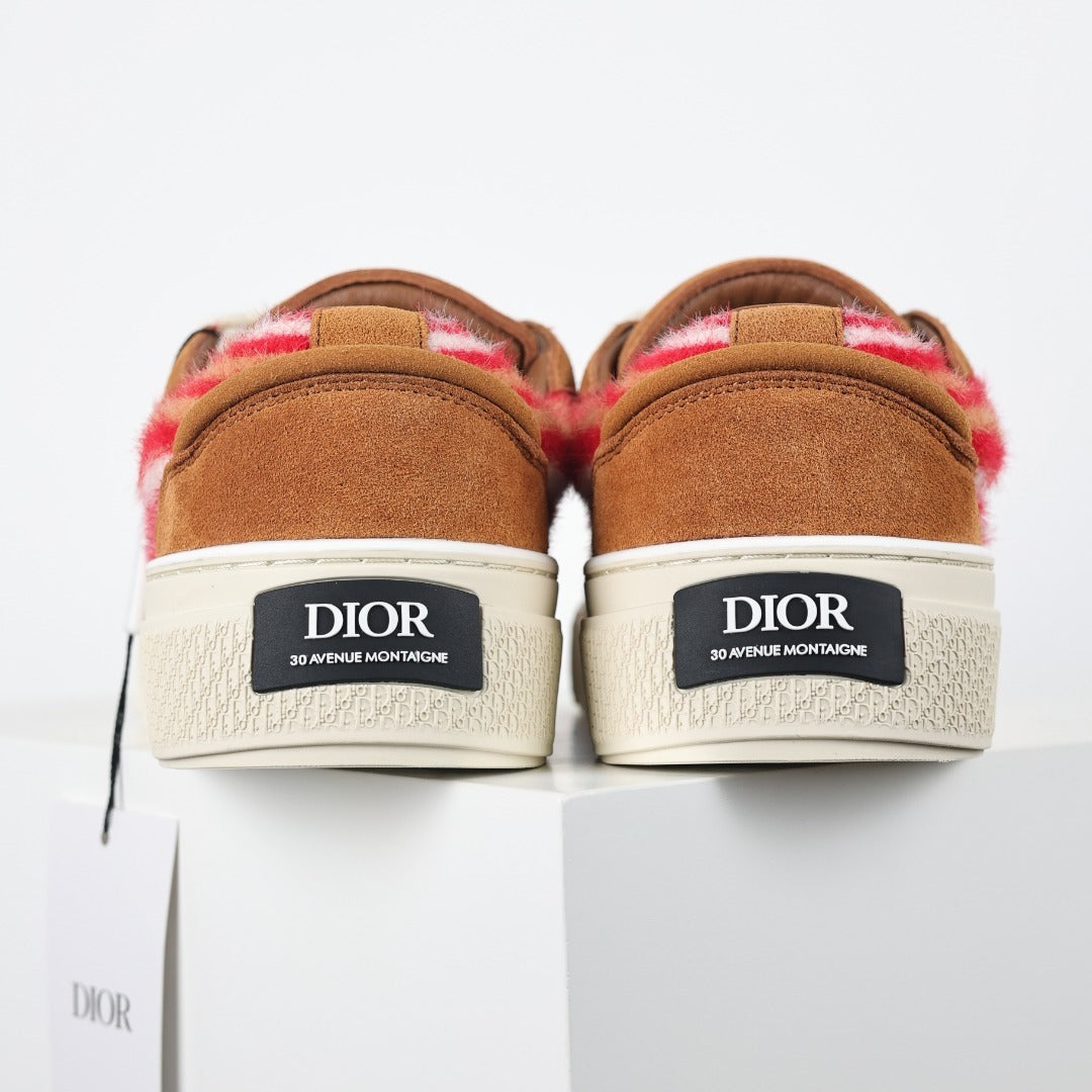 Dior x Denim Tears B33 Red Mohair - vista traseira