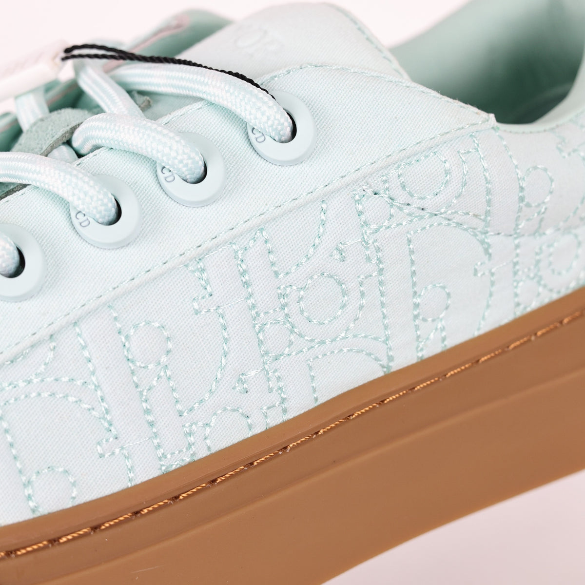 Dior x Stone Island B33 verde menta e gum - detalhe