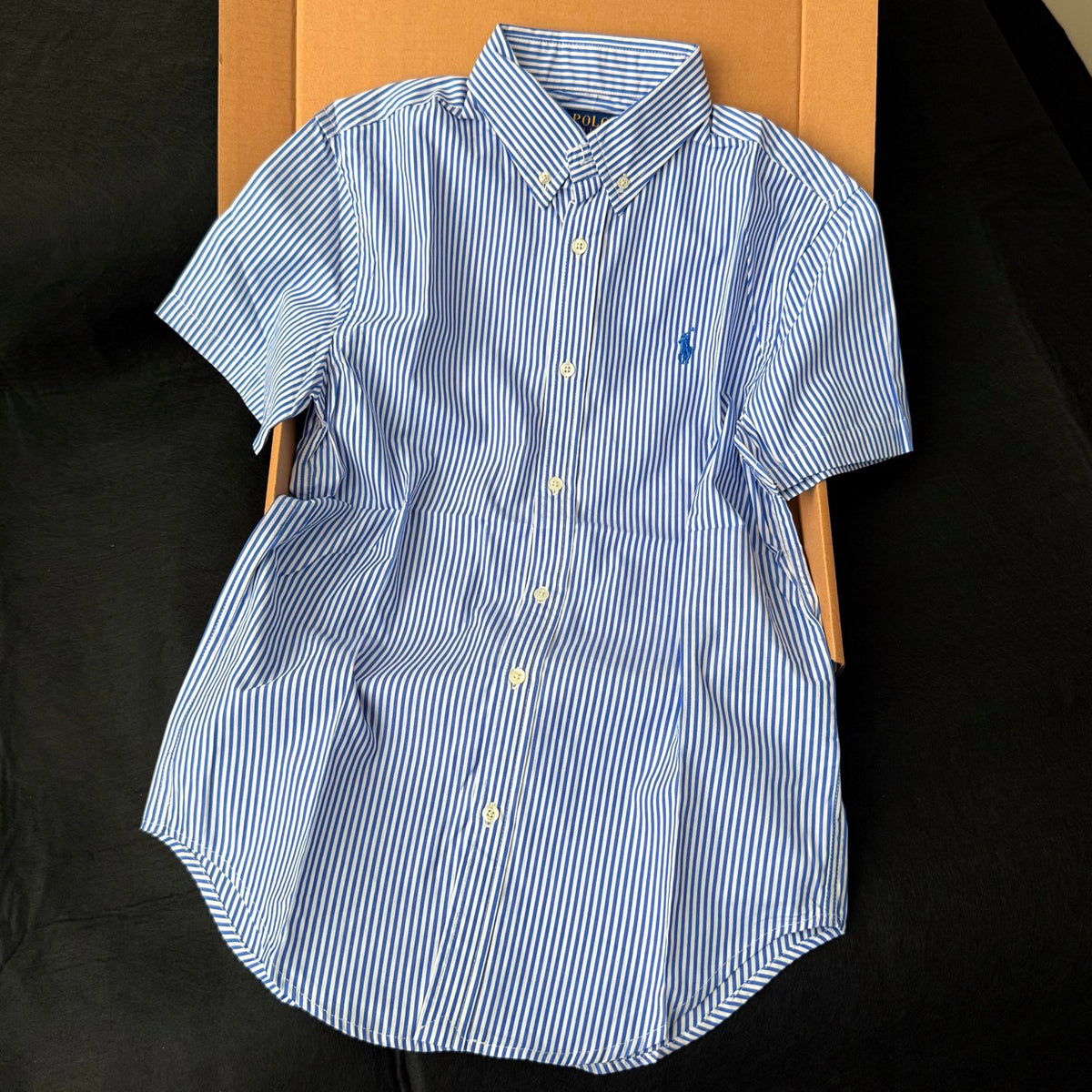 Camisa Social Manga Curta Polo Ralph Lauren