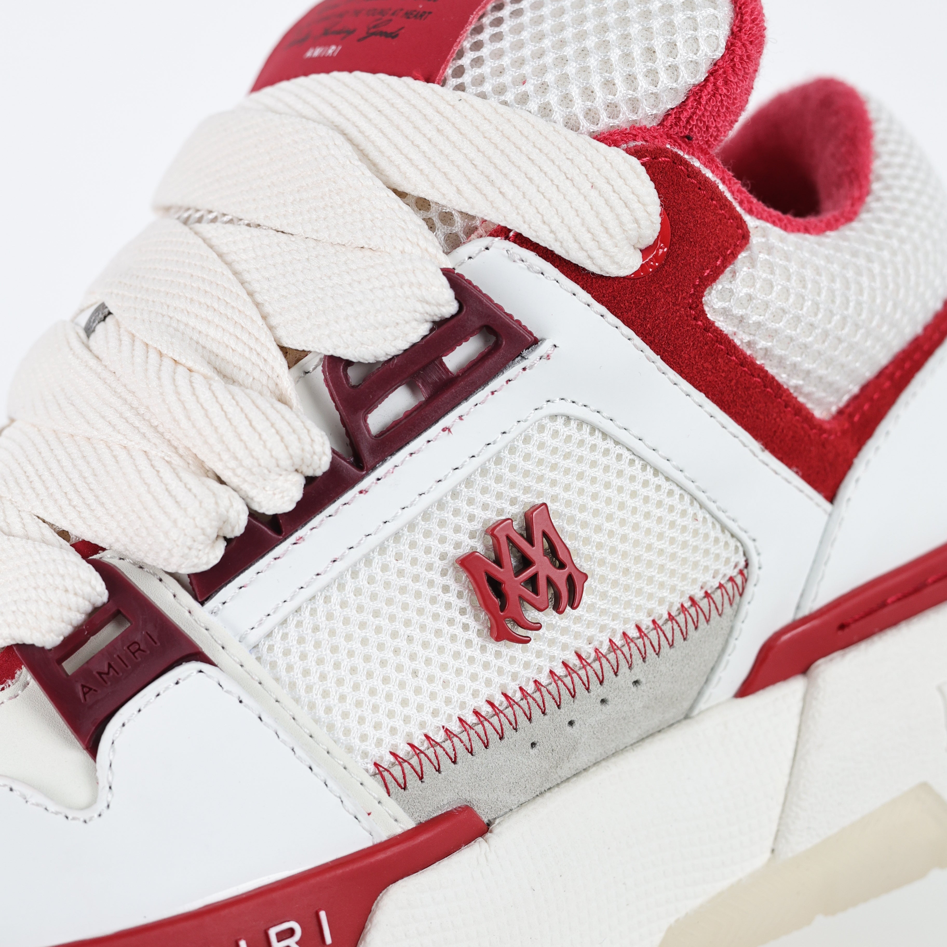 Tenis AMIRI MA-1 - Branco/Vermelho