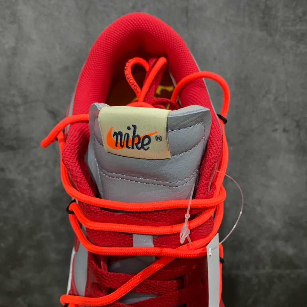 NIKE DUNK LOW x OFF WHITE 'UNIVERSITY RED'