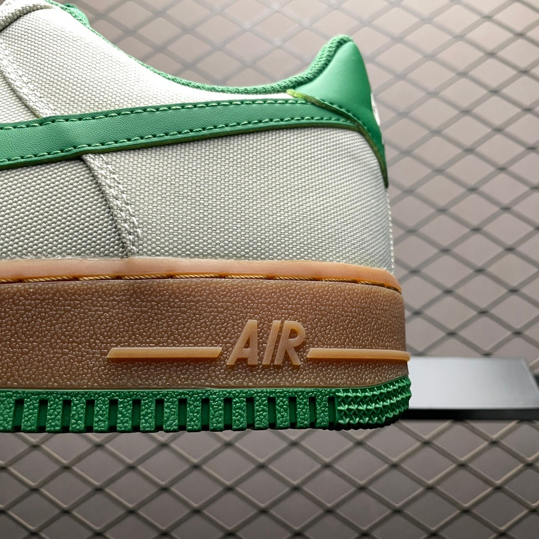 Nike Air Force 1 Low Canvas Sail Green Gum - detalhe AIR
