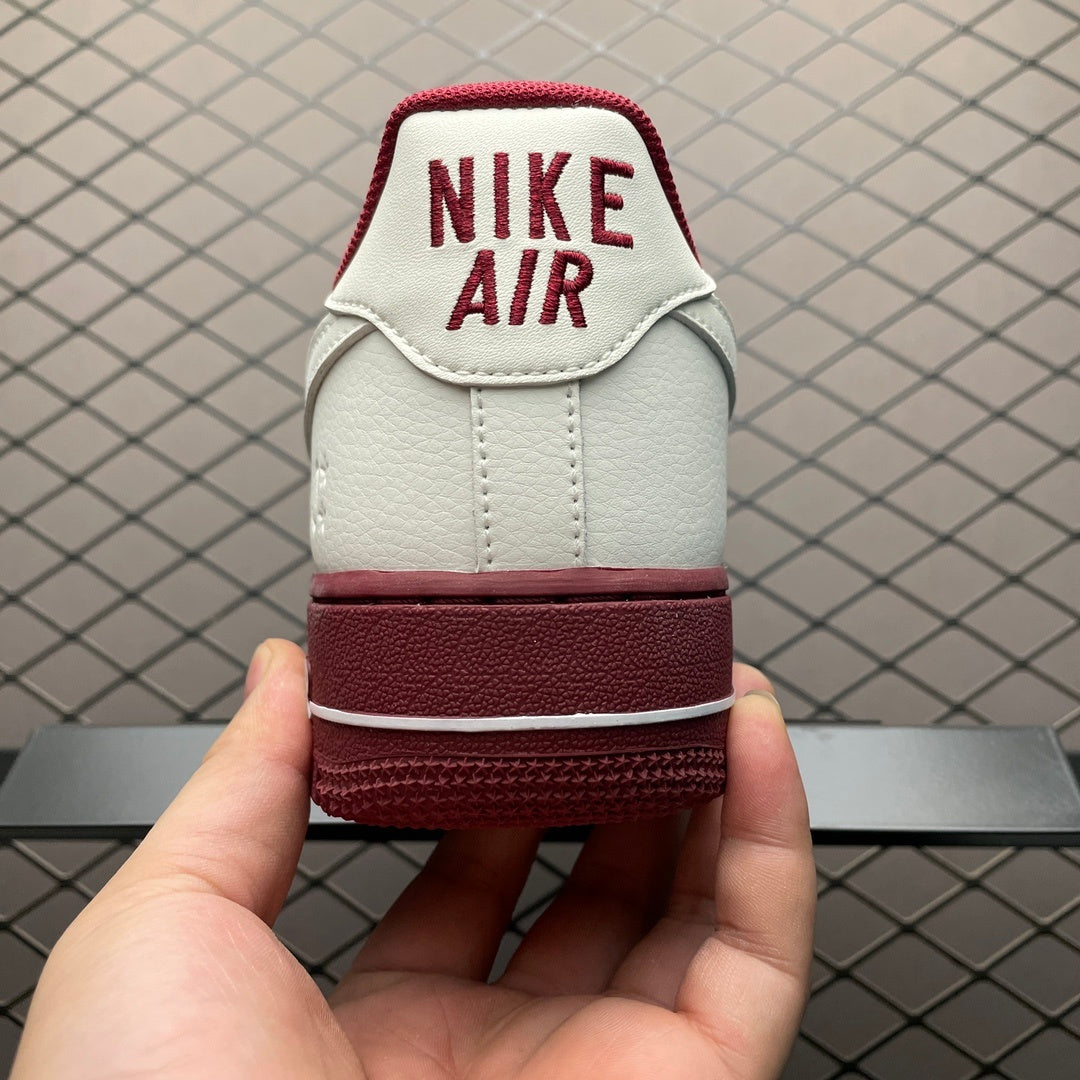 Nike Air Force 1 Low 40th Anniversary Sail Team Red - traseira