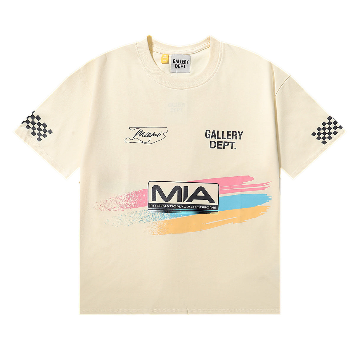 Gallery Dept. MIA Merch Tee Off White - frente