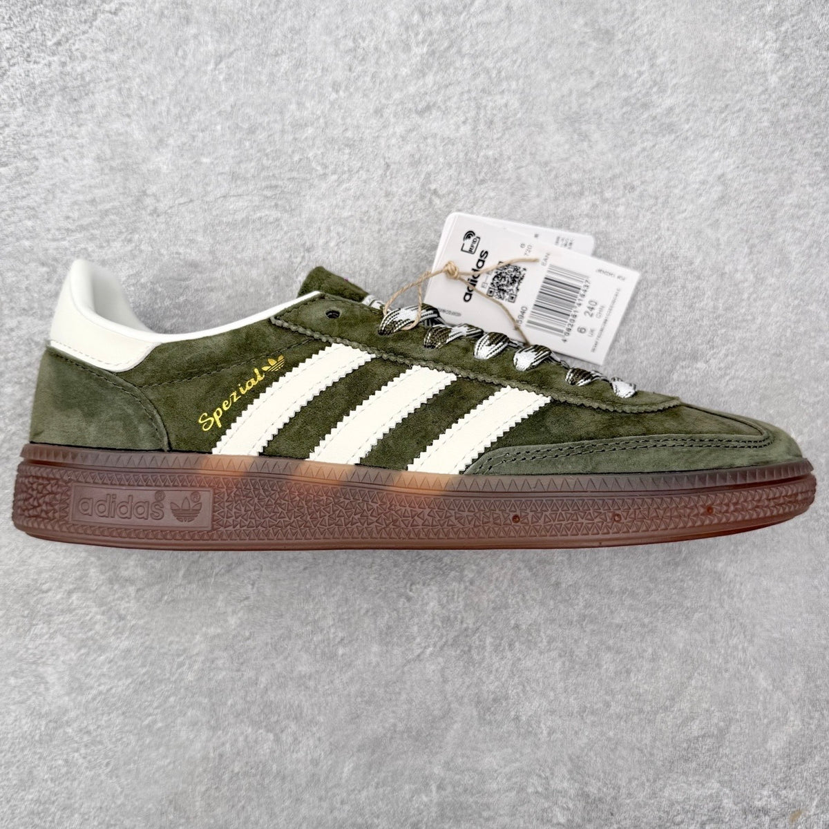 Adidas 'Handball Spezial' Olive Strata / Cream White / Gum - foto 1