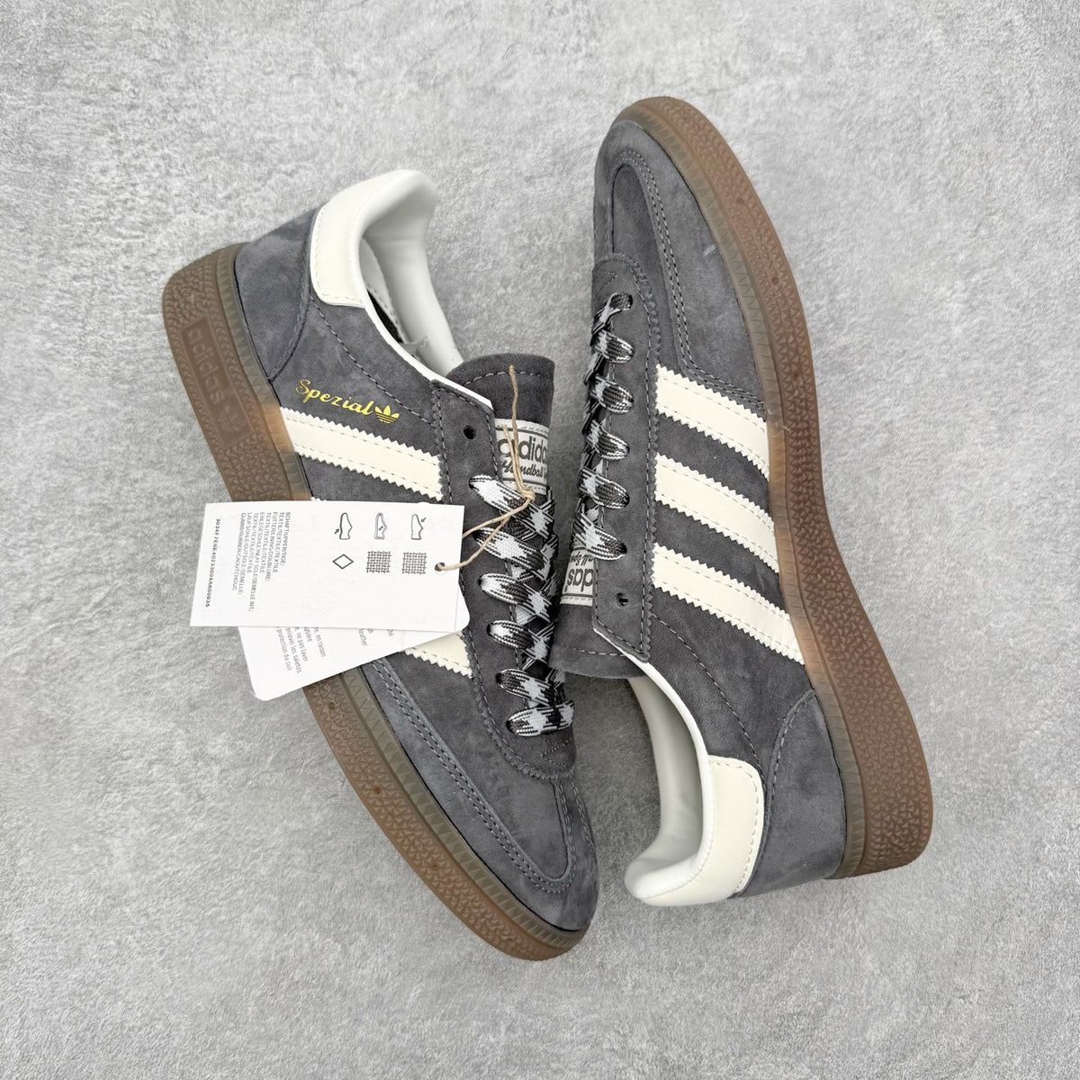 Adidas 'Handball Spezial' Grey Two / Cloud White / Gum - foto 4