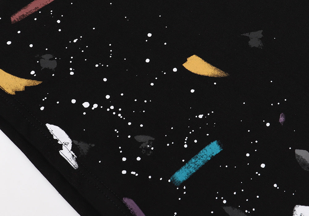 Gallery Dept. Tokyo Souvenir Tee Black - detalhe pintura