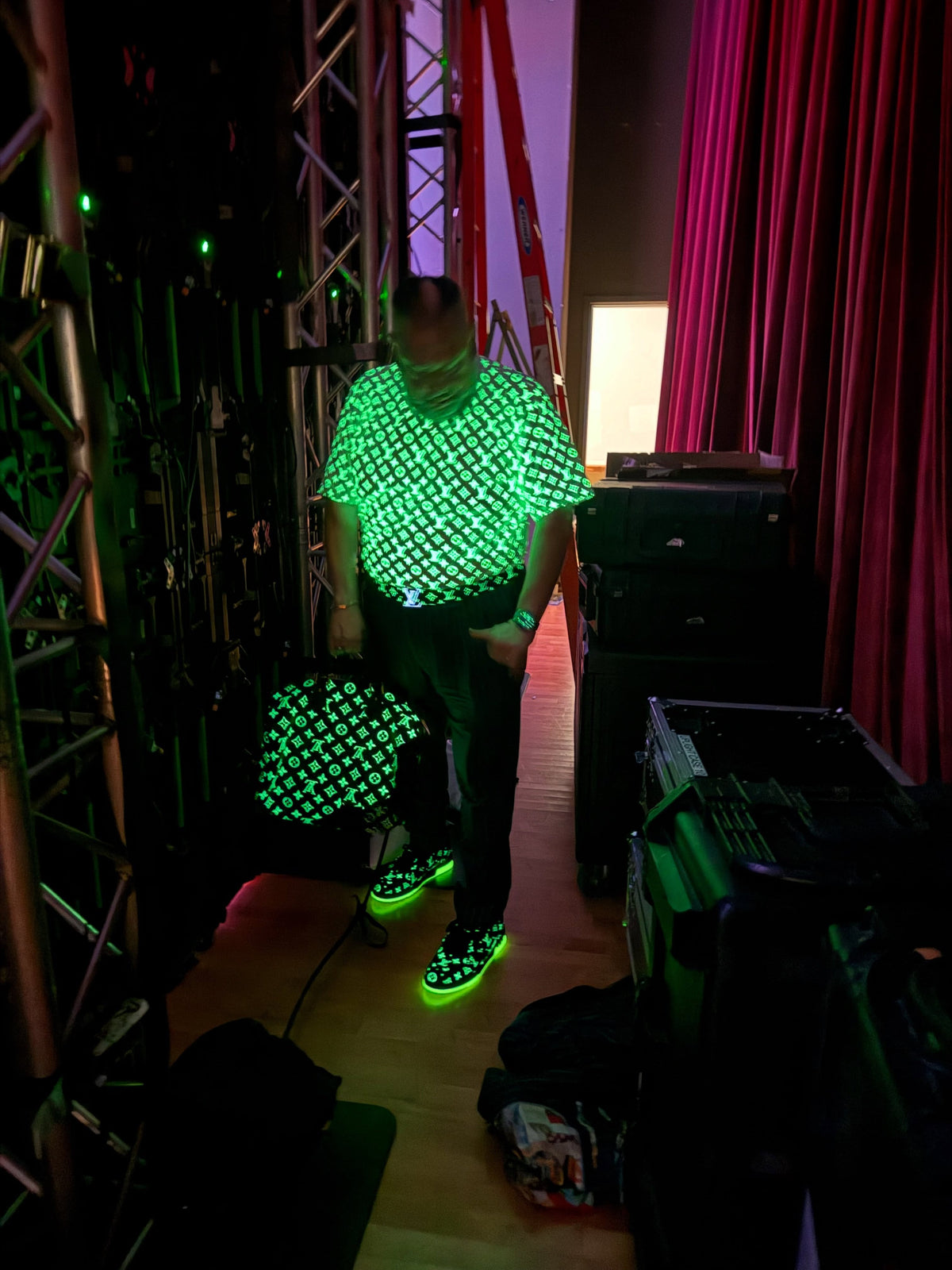 Camiseta LOUIS VUITTON 'Fluorescent Monogram'