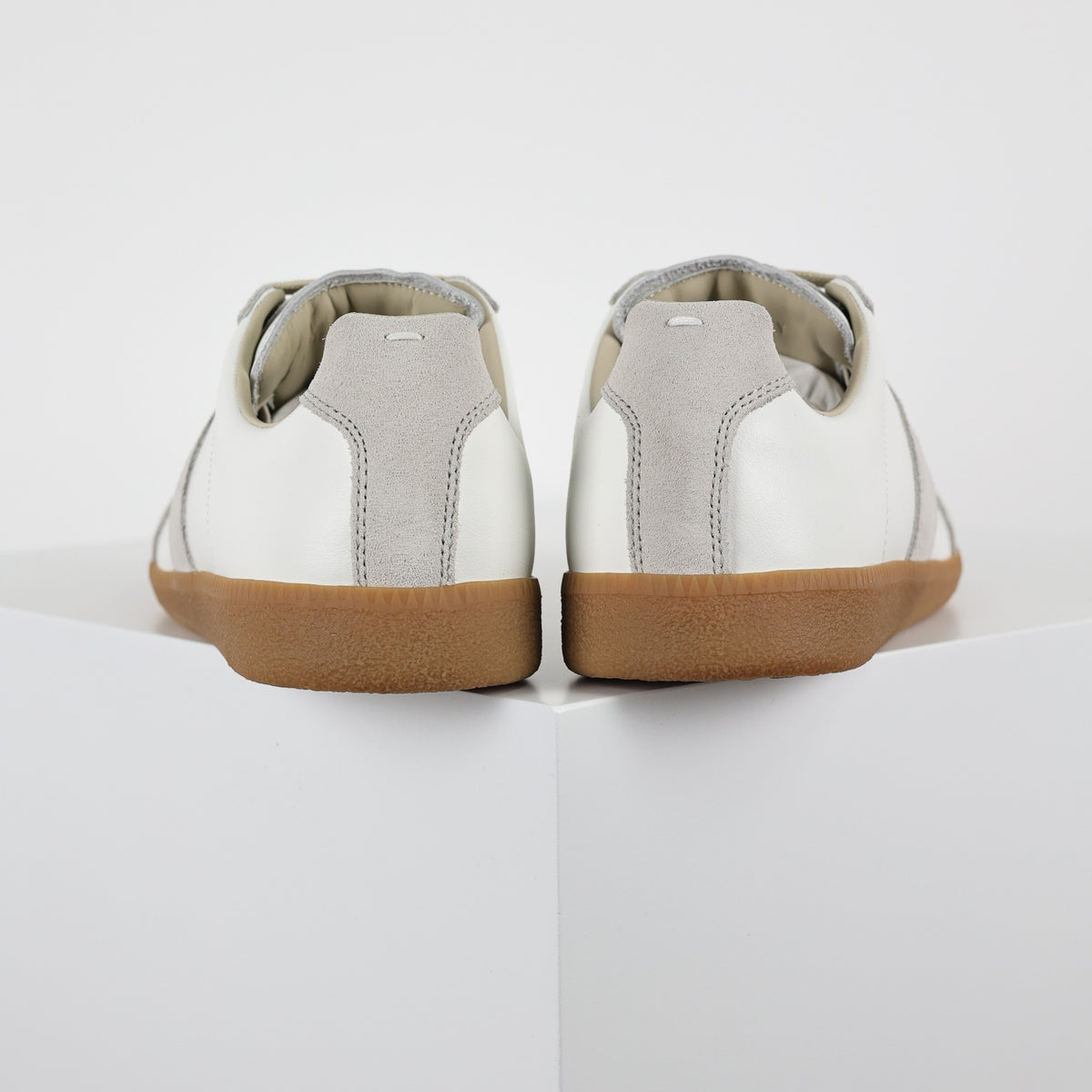 Maison Margiela Low Top branco - vista traseira