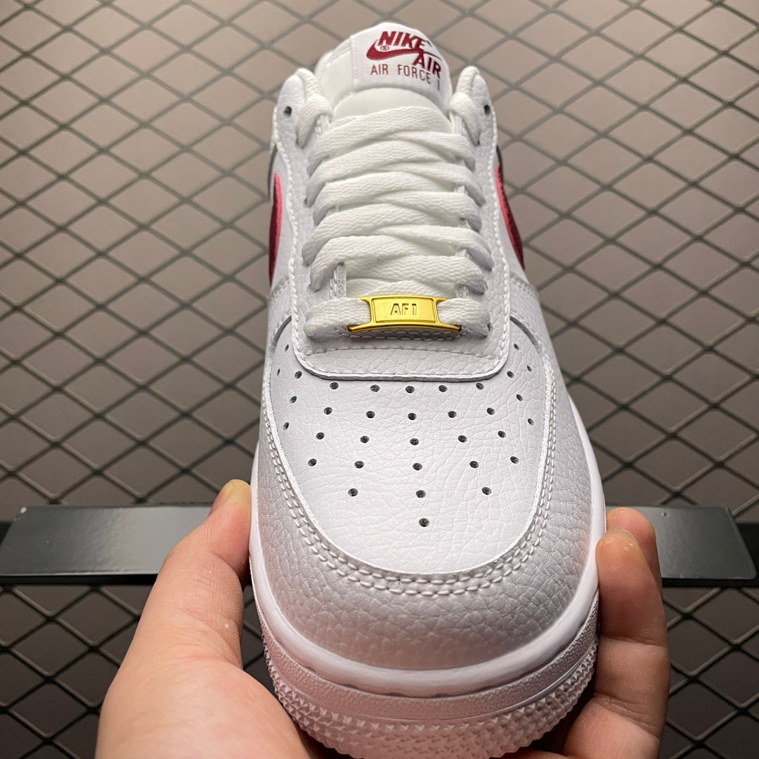 Nike Air Force 1 '07 White Burgundy front