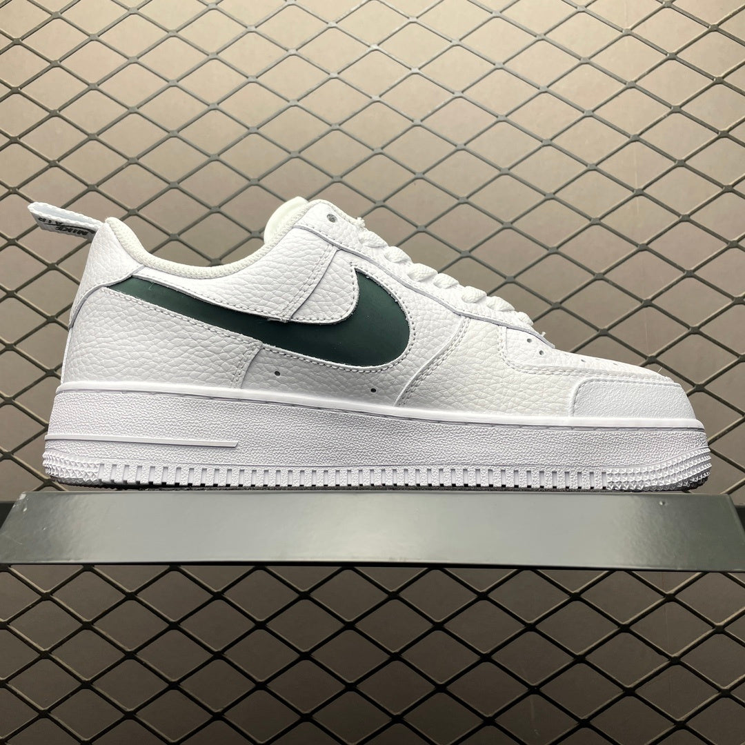 Nike Air Force 1 Low Jewel branco verde lateral
