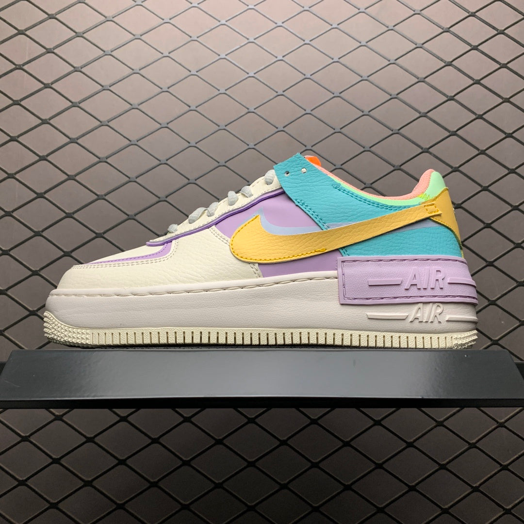Nike Air Force 1 Shadow Sage Green - lateral