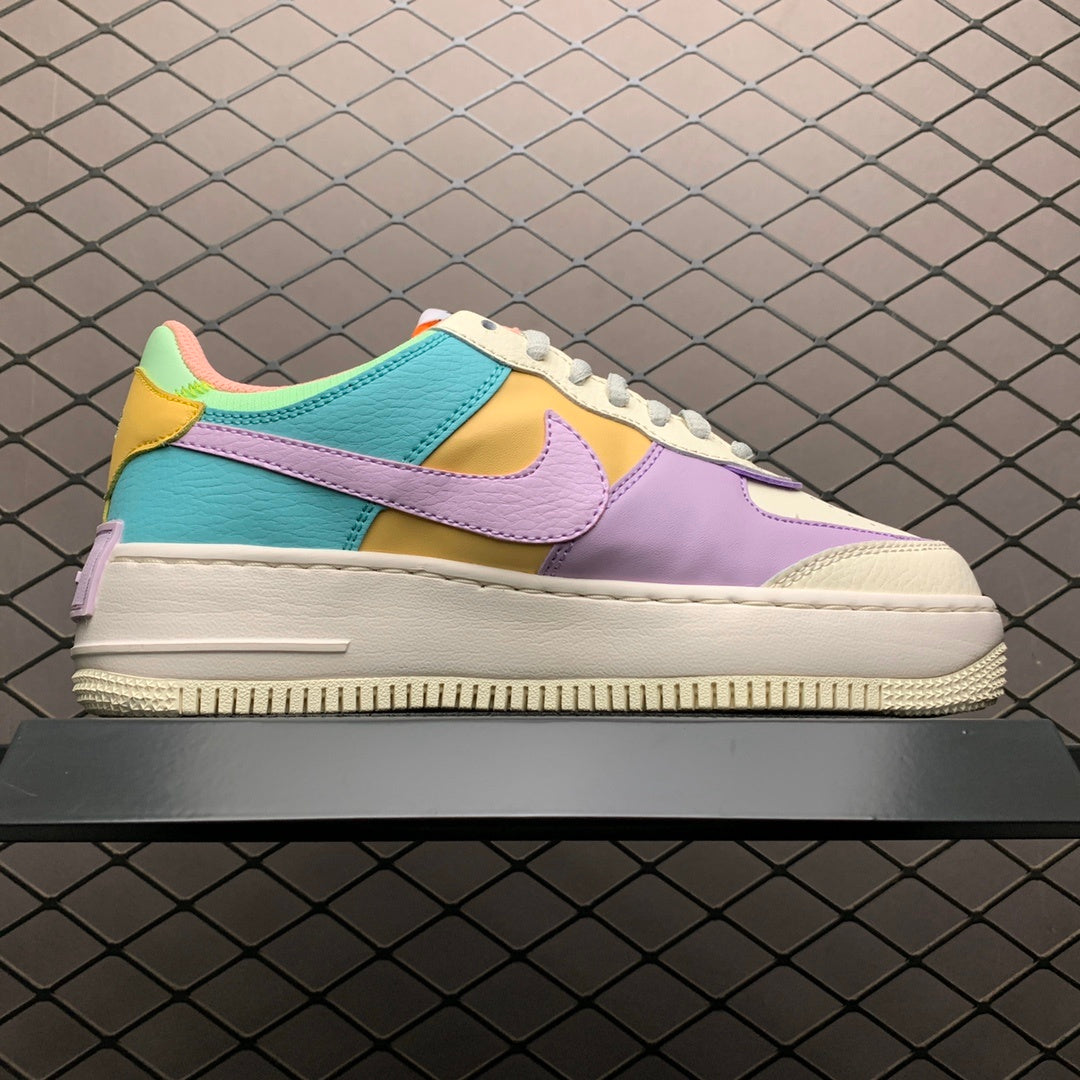 Nike Air Force 1 Shadow Sage Green - lateral