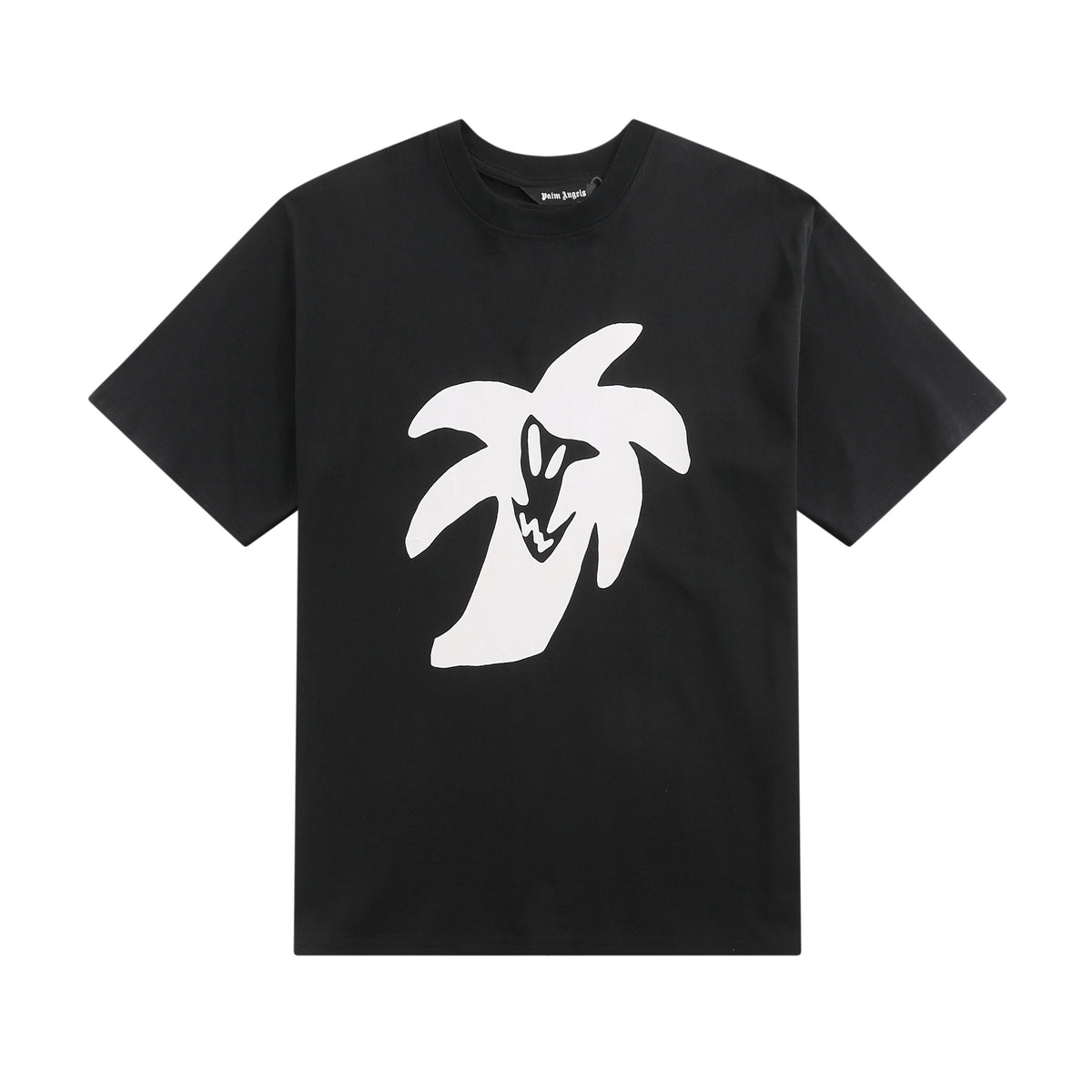 Camiseta Palm Angels Honfer Oversized preta frente