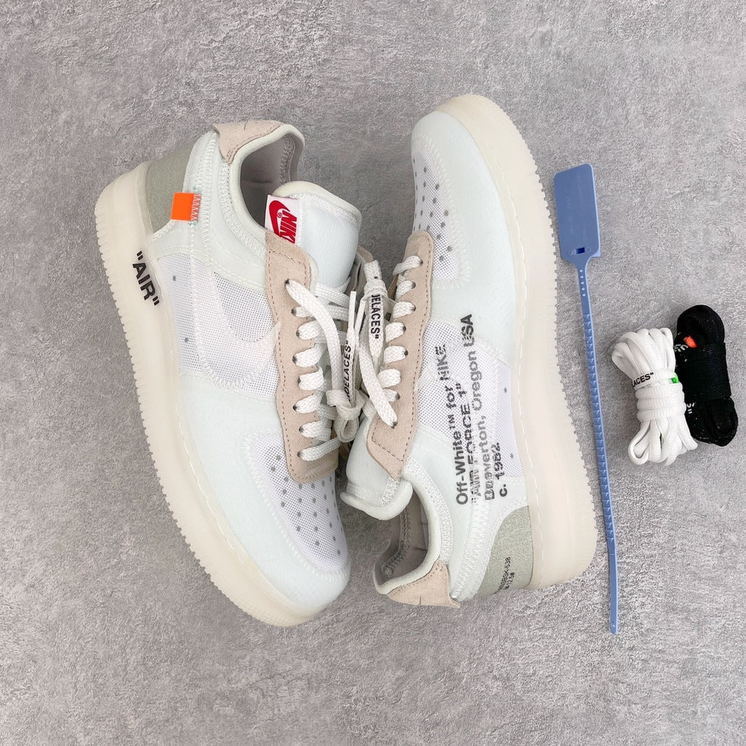 NIKE AIR FORCE 1 LOW x OFF WHITE THE TEN - par