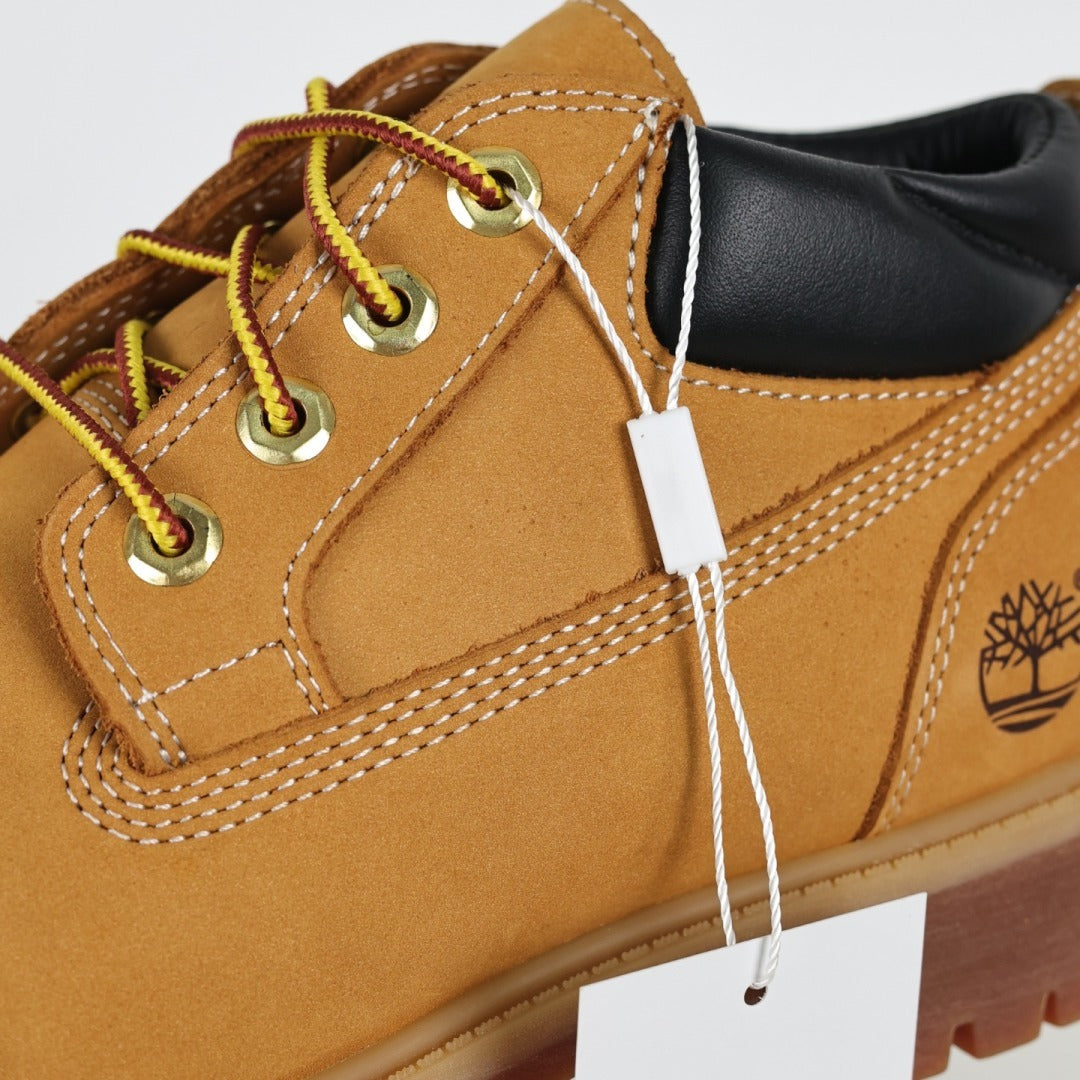 Timberland Heritage Lace Up Wheat Nubuck - detalhe lateral