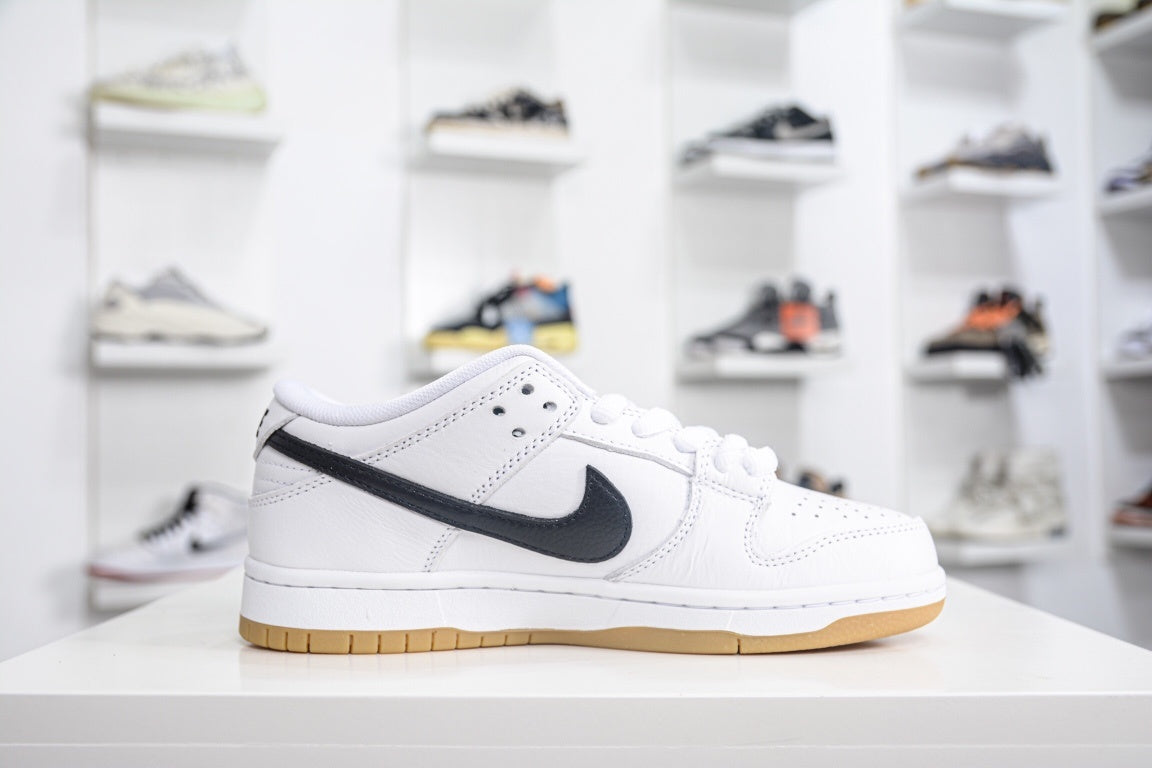 NIKE SB DUNK LOW PRO WHITE GUM - lateral