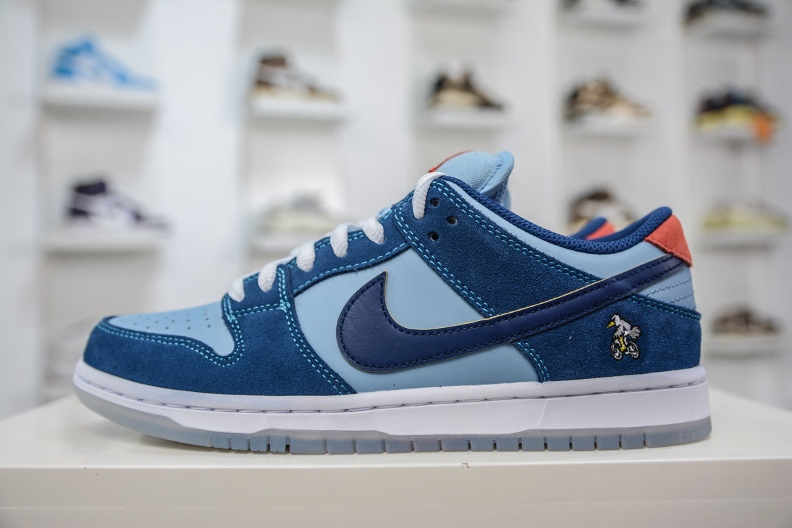 WHY SO SAD x NIKE SB DUNK LOW PRO - lateral oposta