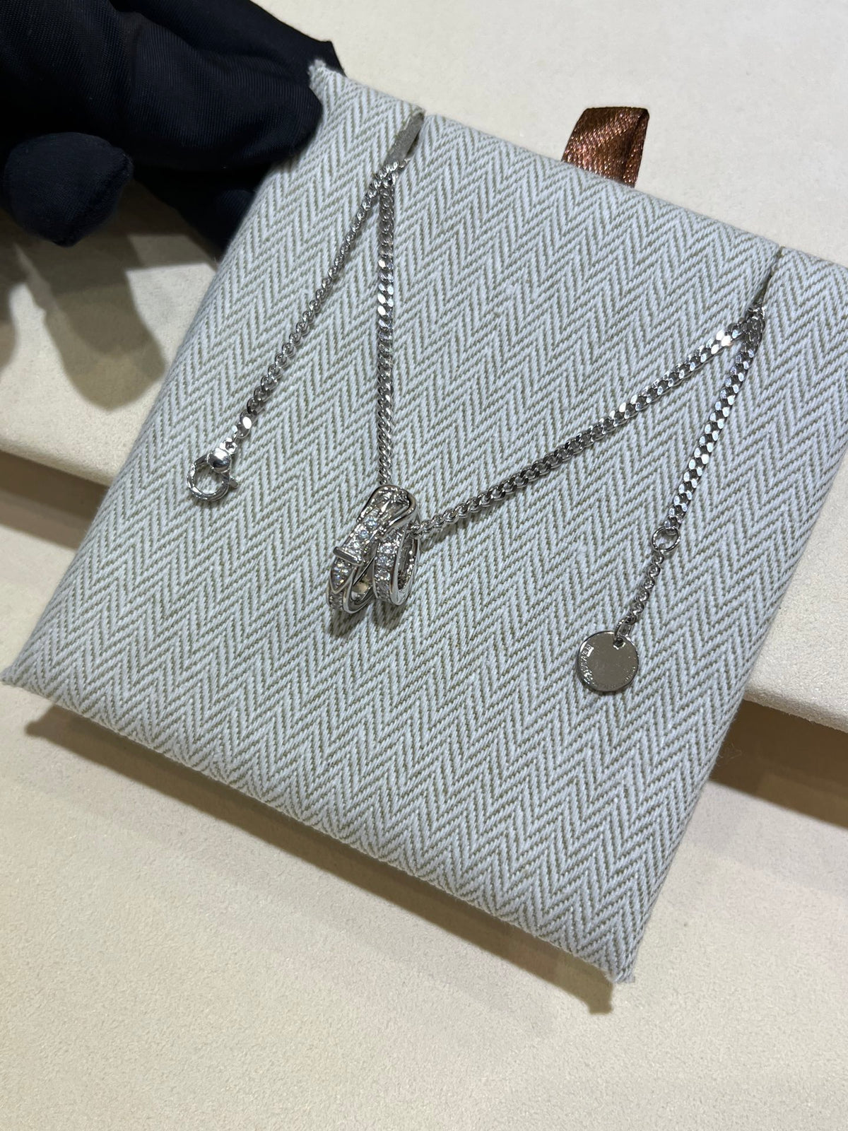 Hermès Chaîne d'Ancre Enchaînée - colar