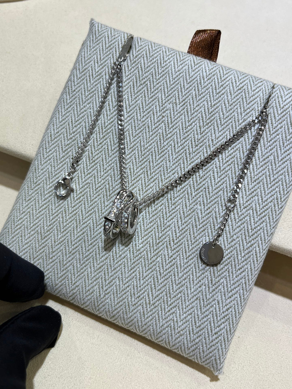 Hermès Chaîne d'Ancre Enchaînée - vista frontal