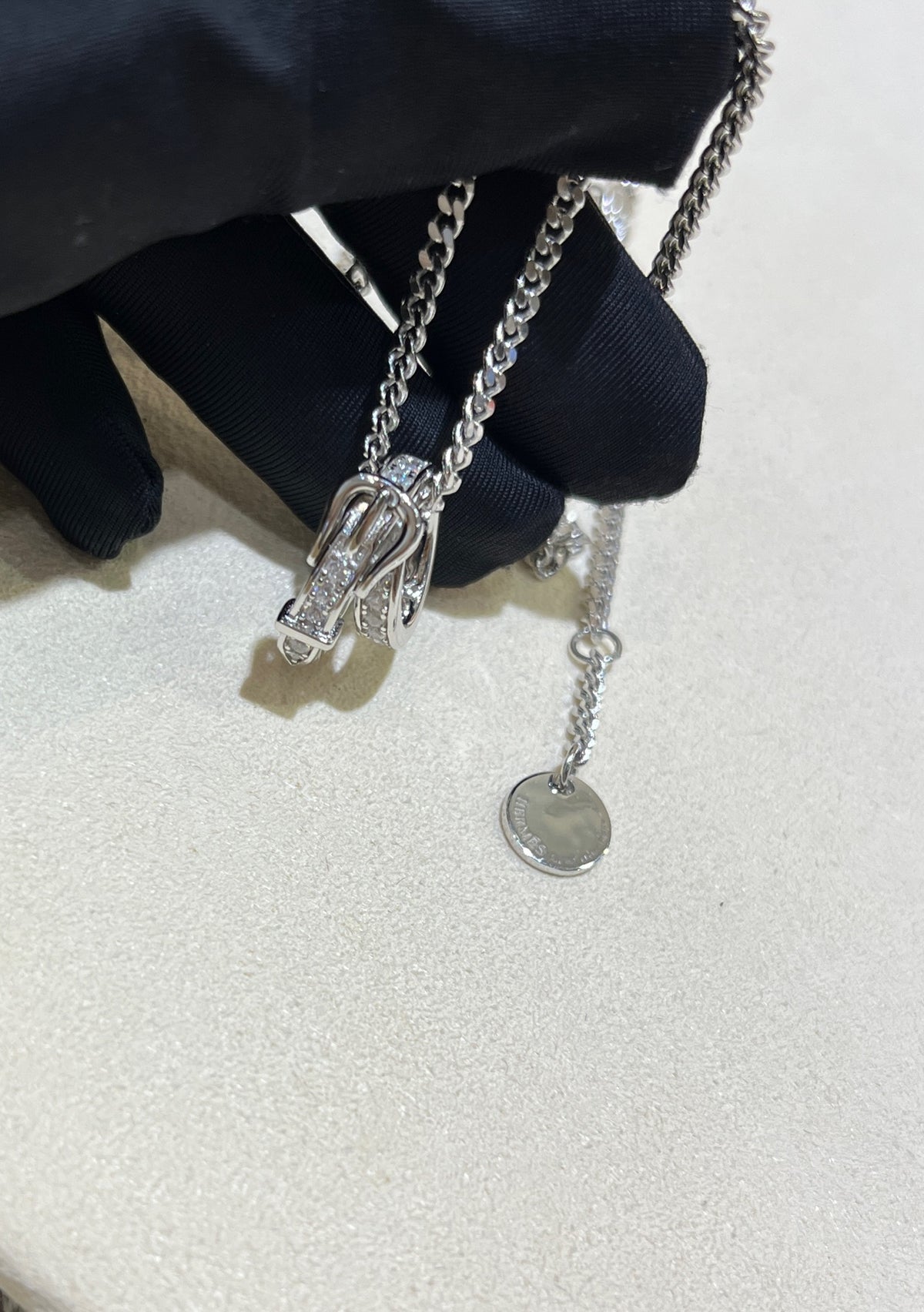 Hermès Chaîne d'Ancre Enchaînée - detalhe da corrente