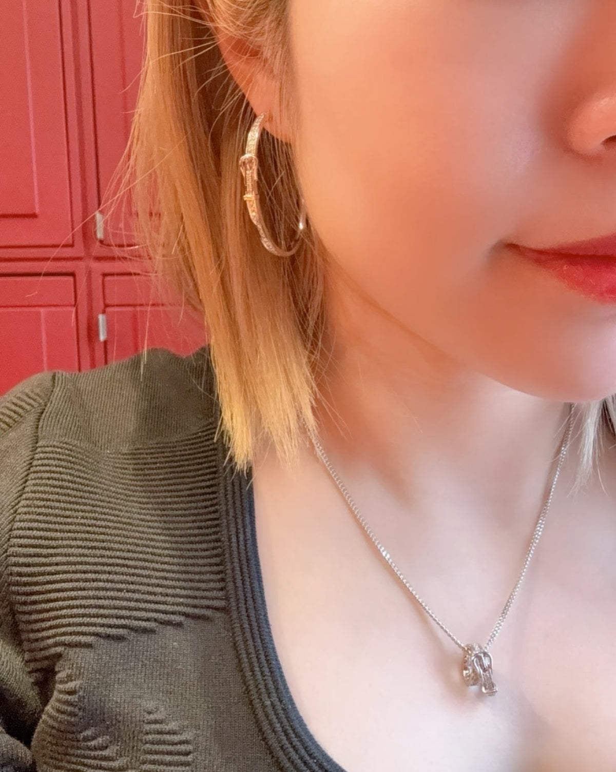 Hermès Chaîne d'Ancre Enchaînée - foto no corpo