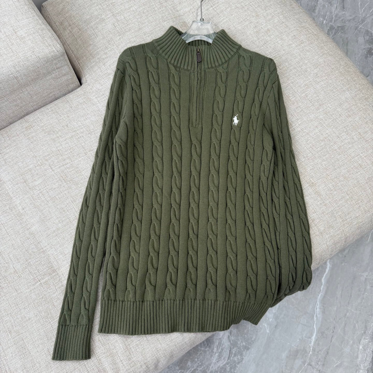 Suéter Meio Zíper Polo Ralph Lauren