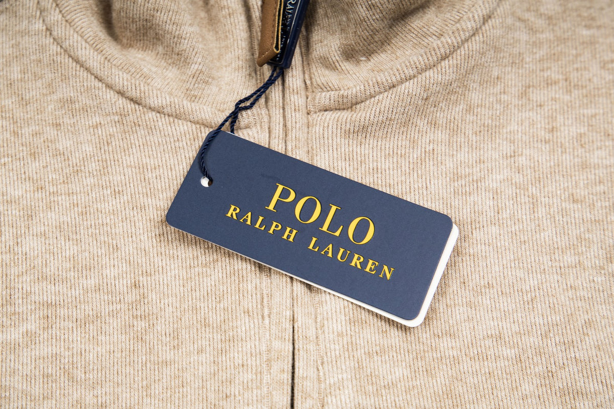 Suéter Gola Alta Meio Zíper Polo Ralph Lauren