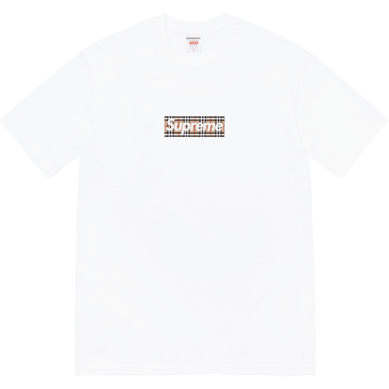 Camiseta SUPREME x BURBERRY