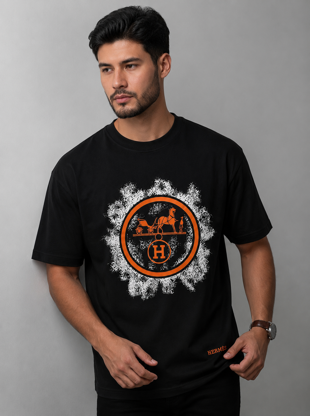 Camiseta Hermès (Oversized)