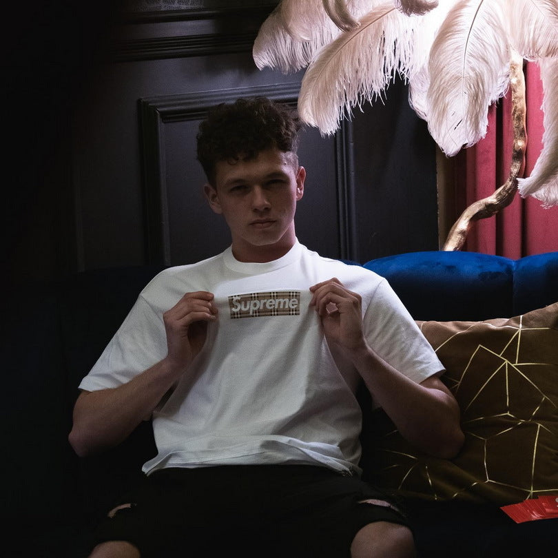 Camiseta SUPREME x BURBERRY