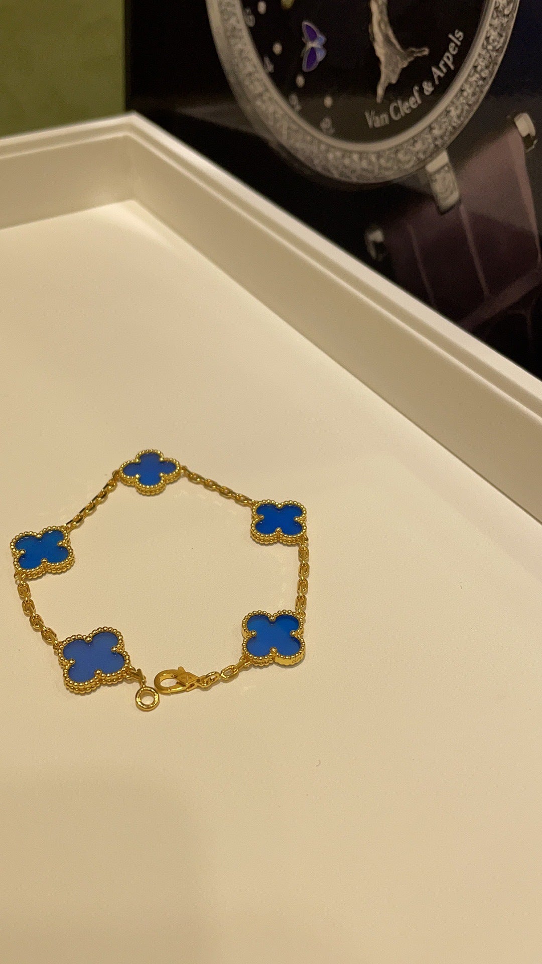 Pulseira Van Cleef & Arpels 'Alhambra 5 Motifs'