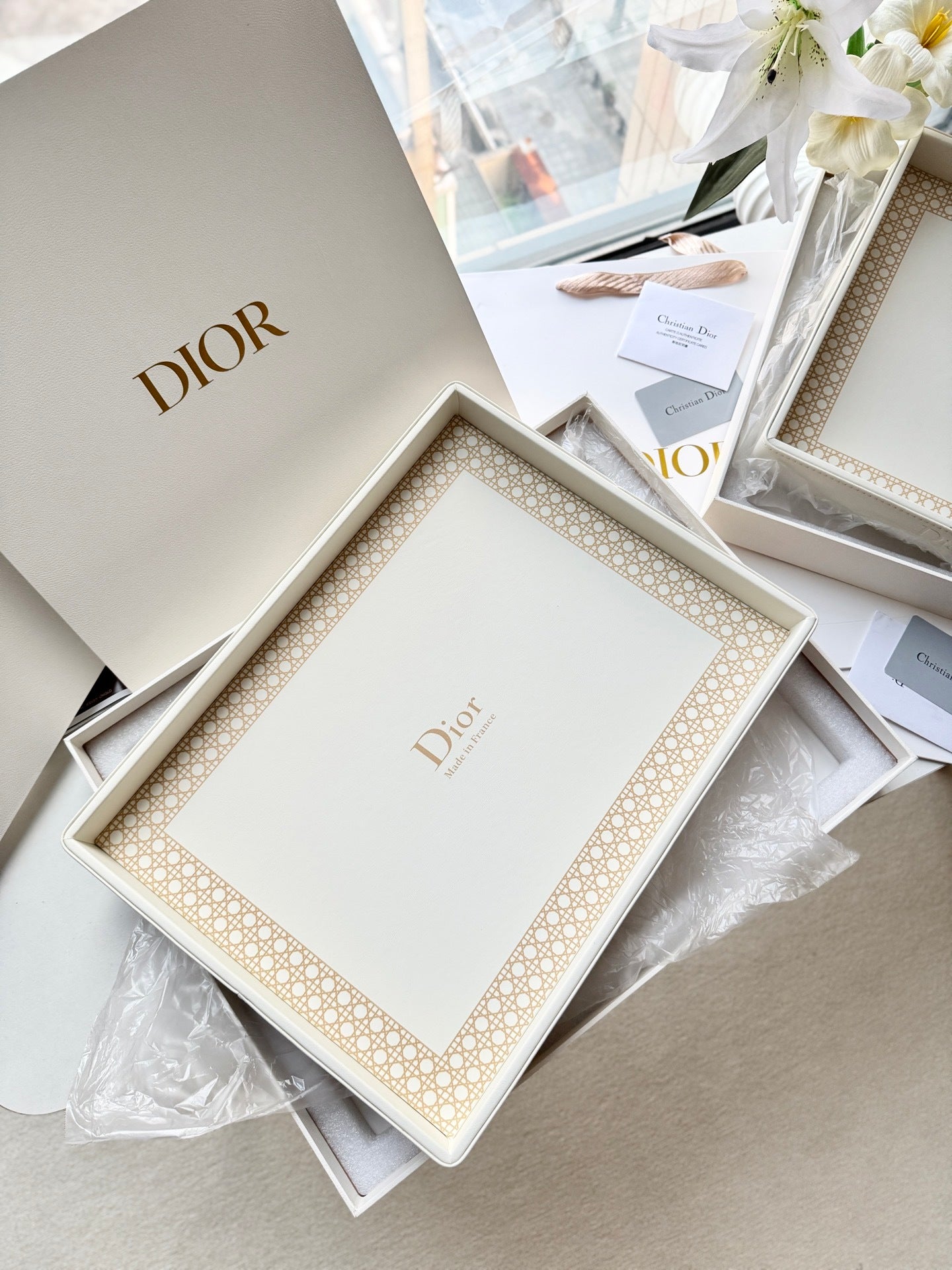 Bandeja DIOR 'Maison Cannage Montaigne'