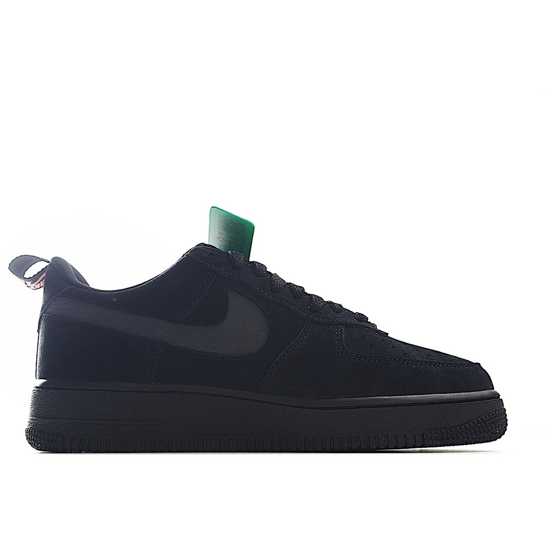 NIKE AIR FORCE 1 LOW BLACK ORANGE