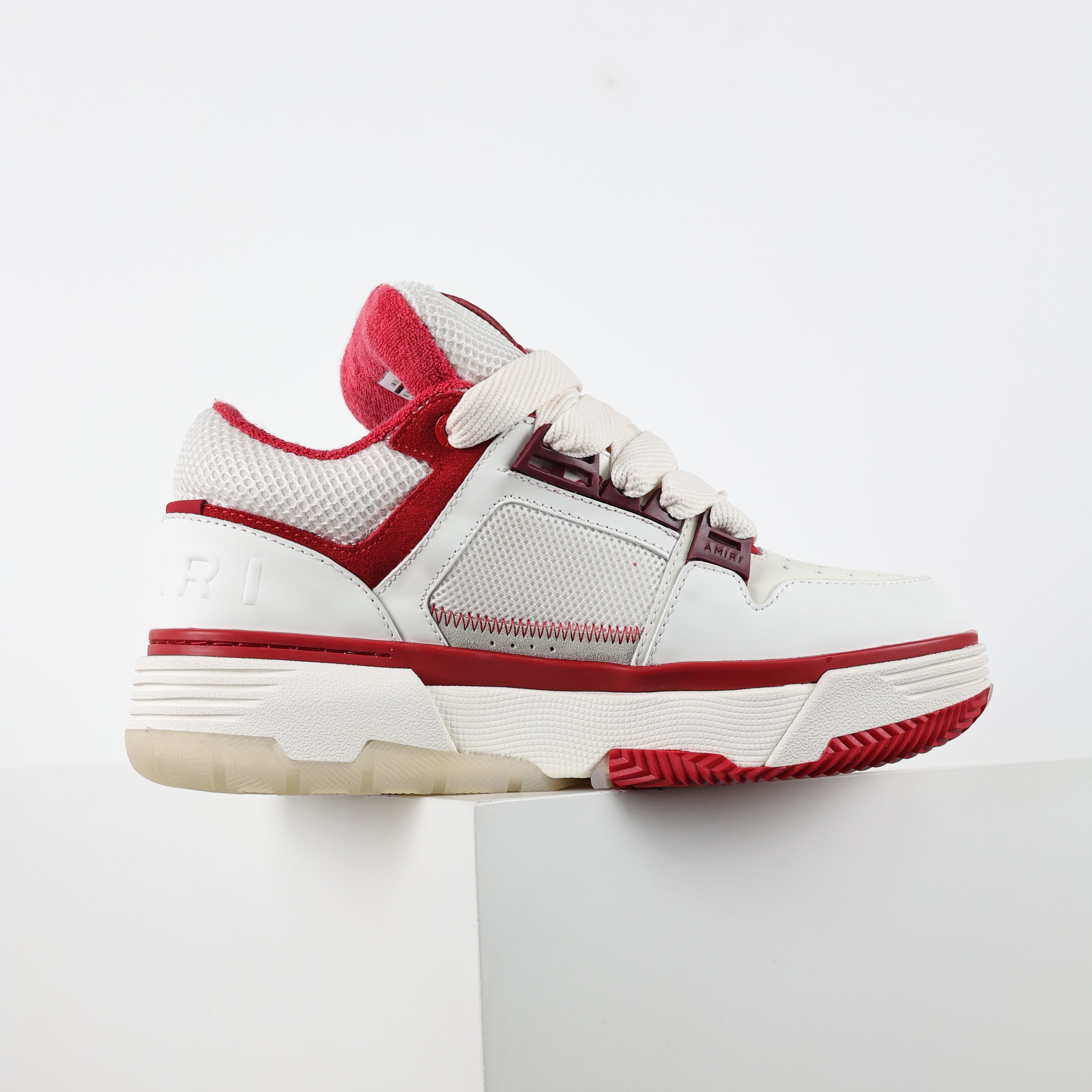Tenis AMIRI MA-1 - Branco/Vermelho