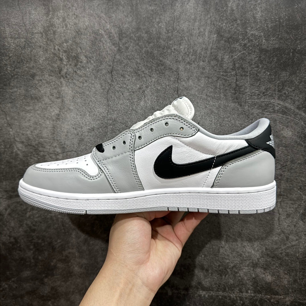 NIKE AIR JORDAN 1 LOW 'WOLF GREY AND WHITE'