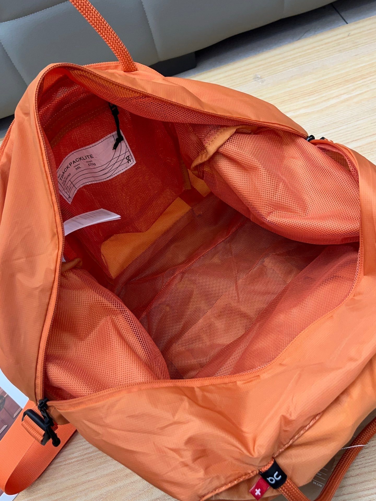 BAG ON RUNNING