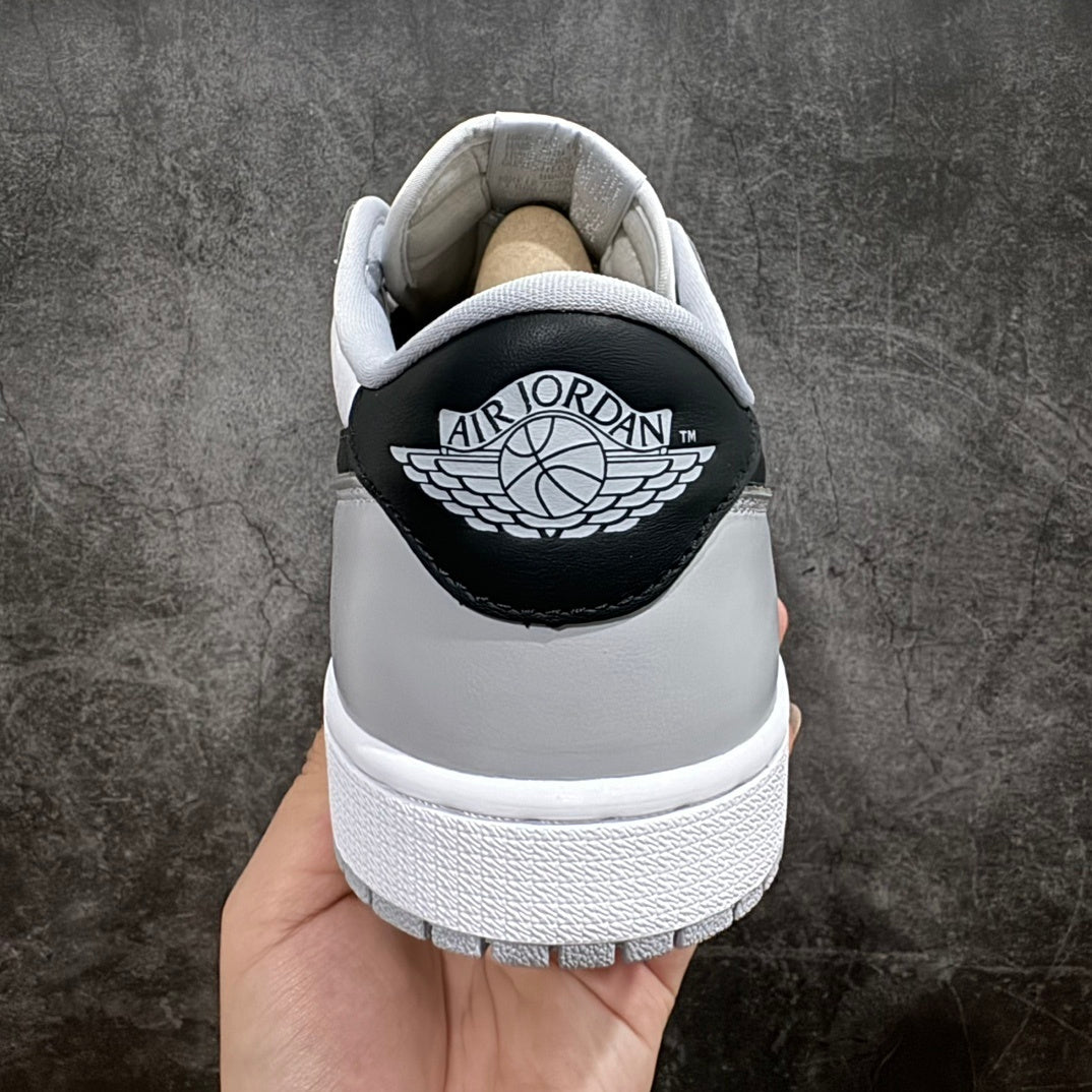 NIKE AIR JORDAN 1 LOW 'WOLF GREY AND WHITE'