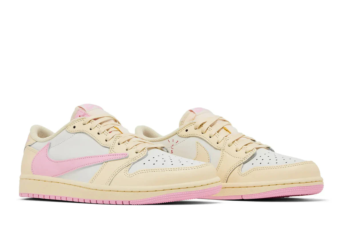 NIKE AIR JORDAN 1 LOW x TRAVIS SCOTT ‘SHY PINK BEGE’