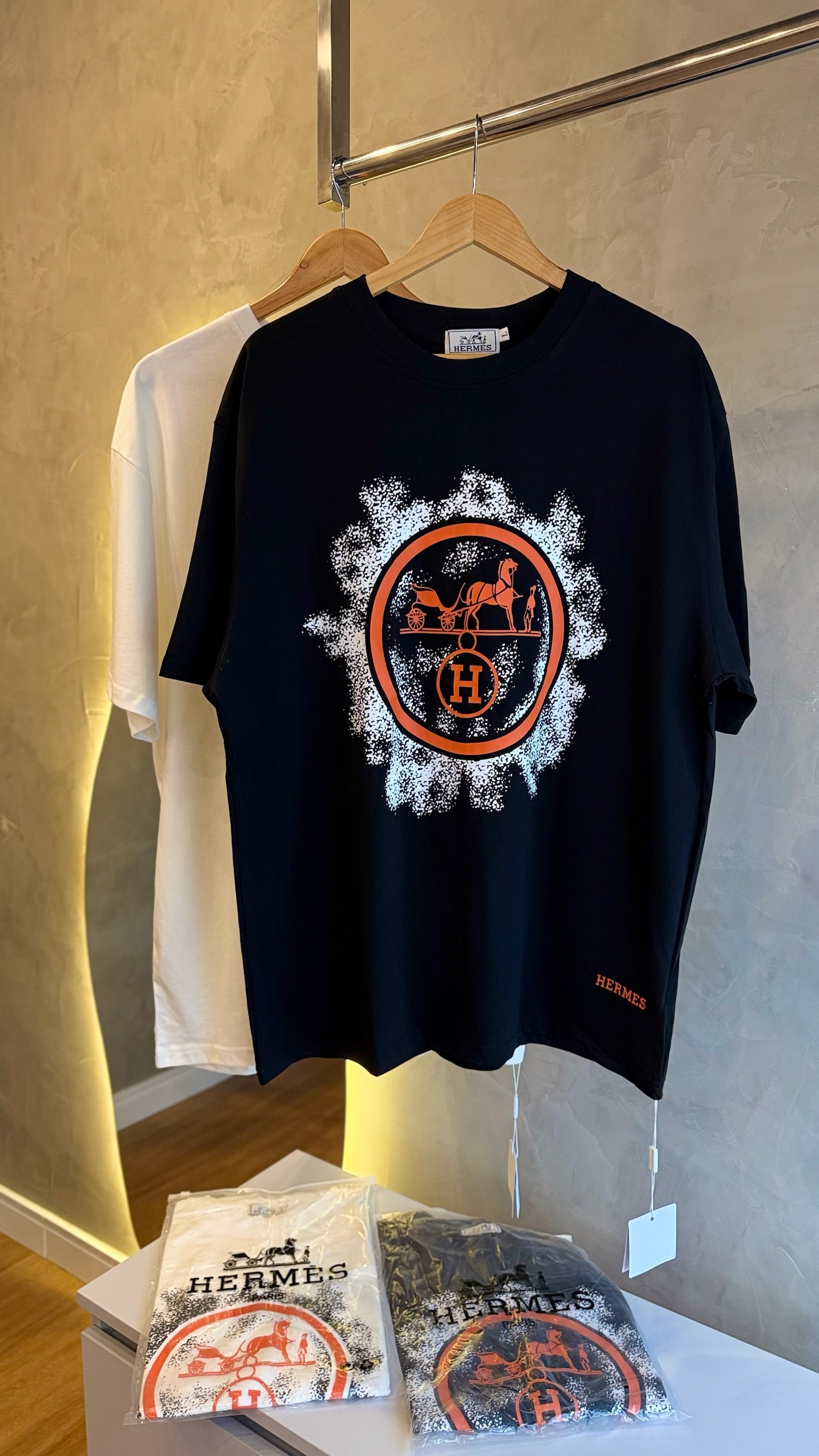Camiseta Hermès (Oversized)