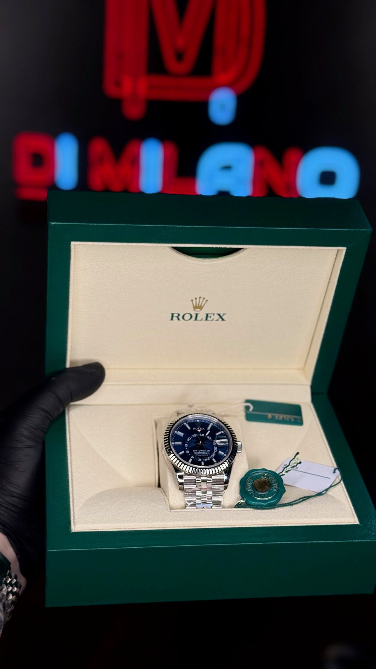 Sky-Dweller Blue Dial