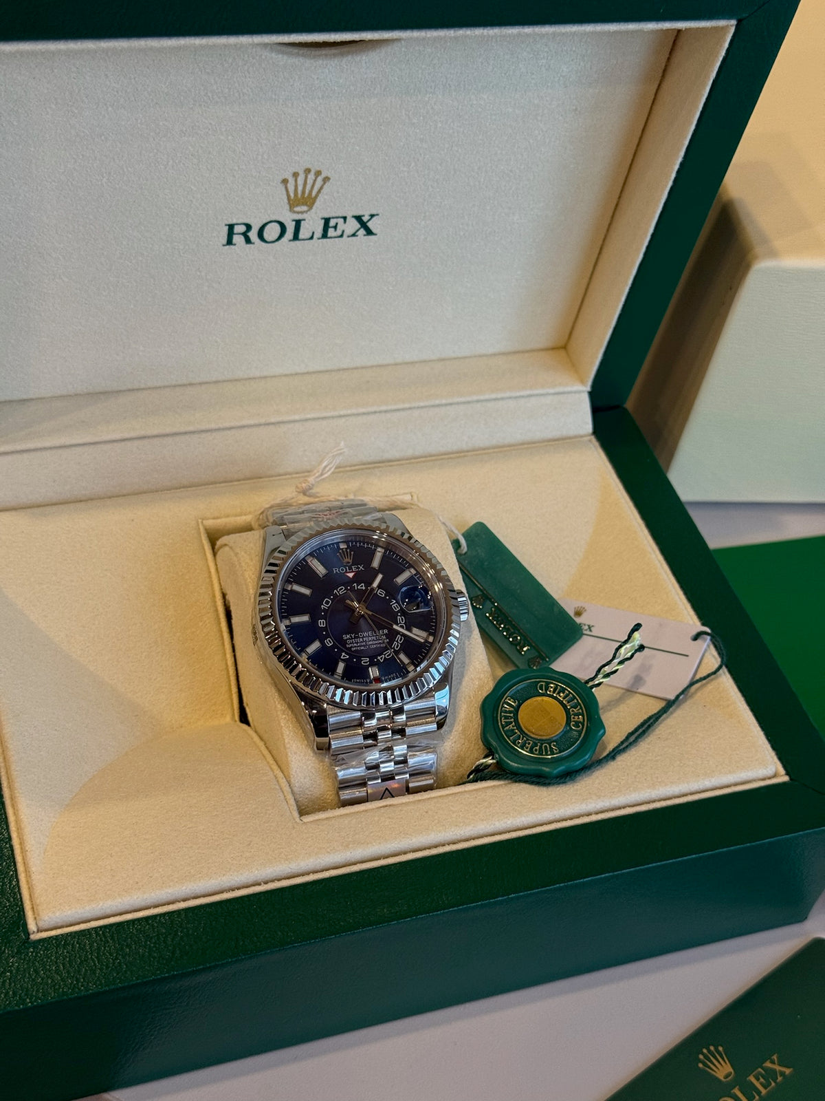 Sky-Dweller Blue Dial