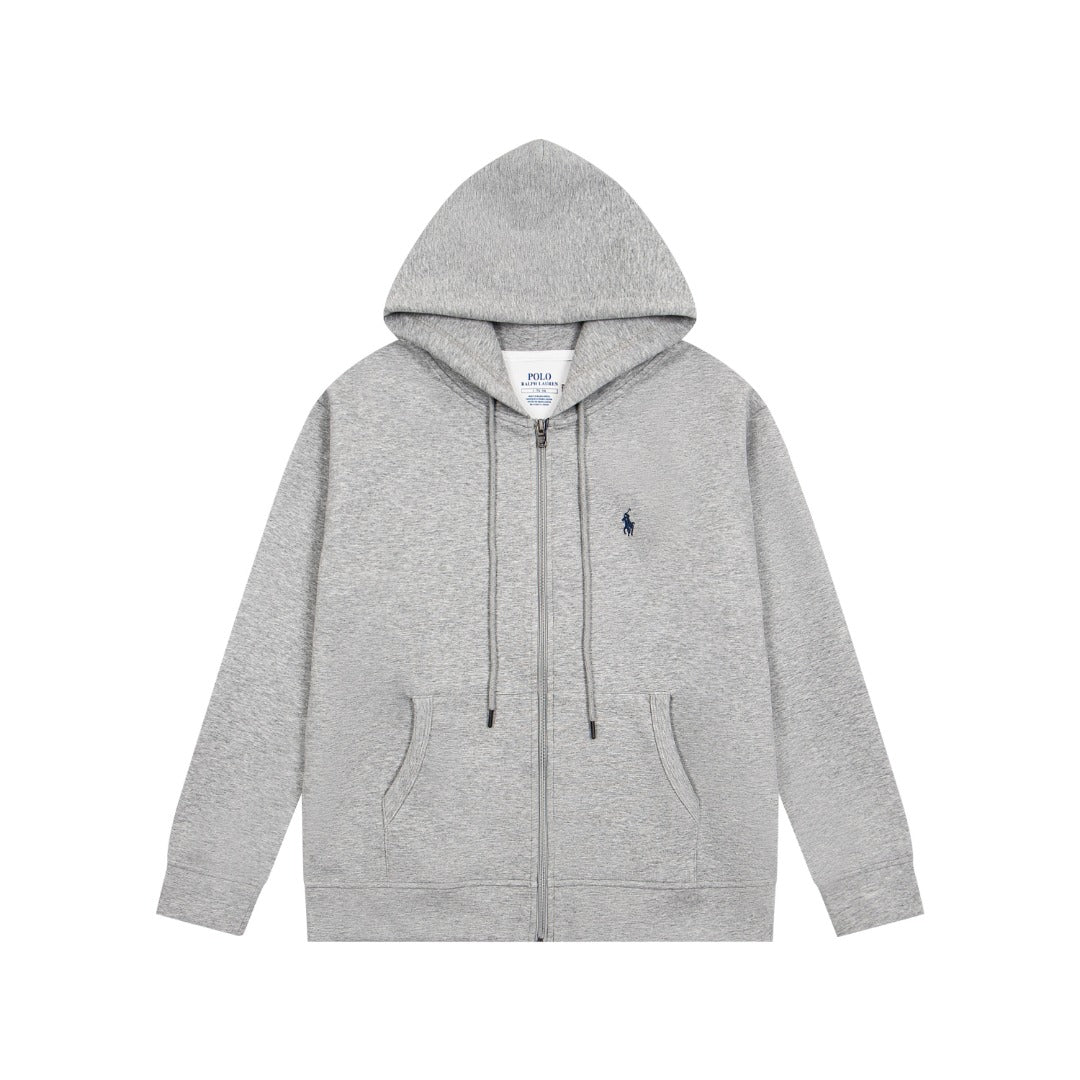 Hoodie com Zíper Polo Ralph Lauren