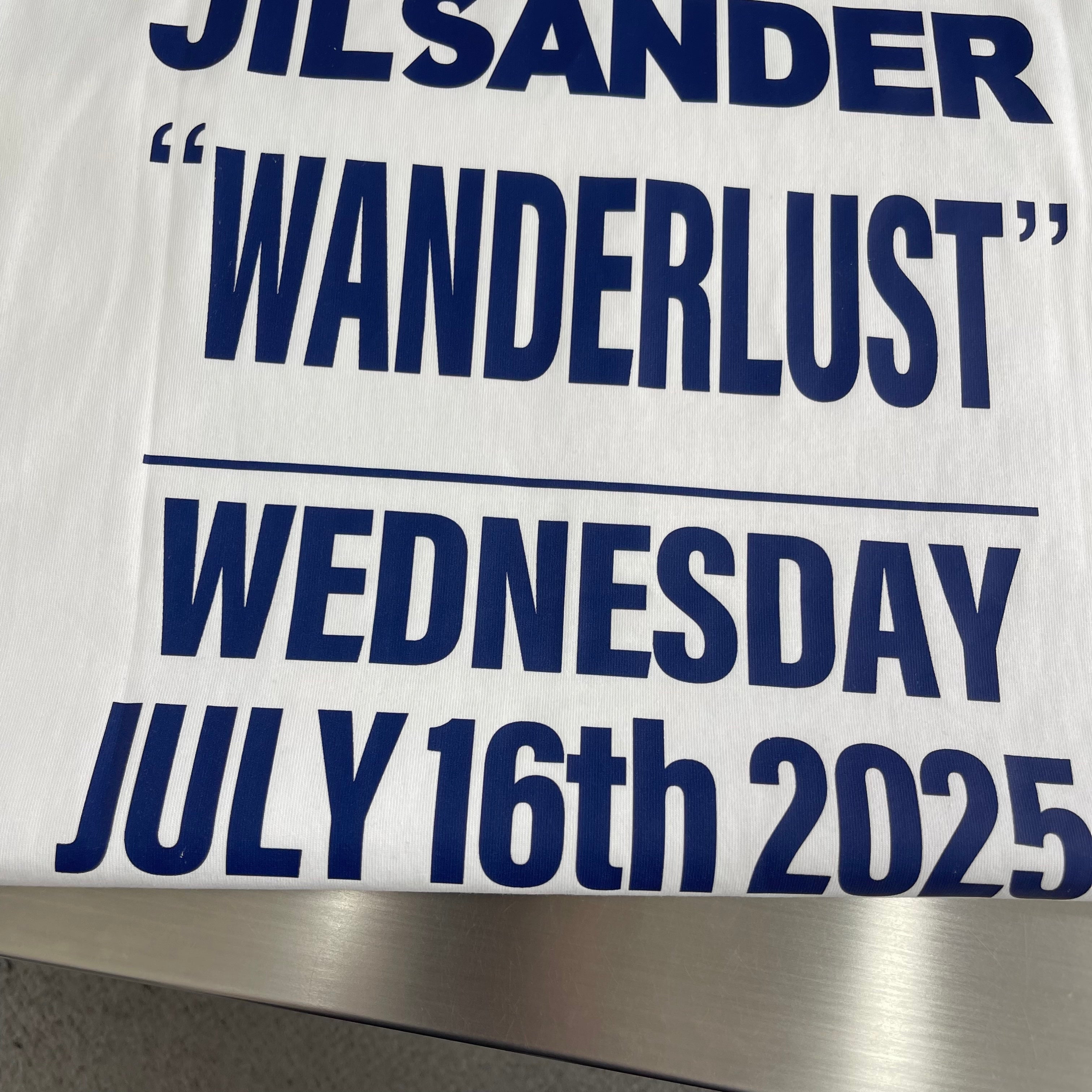Camiseta JIL SANDER (Oversized)