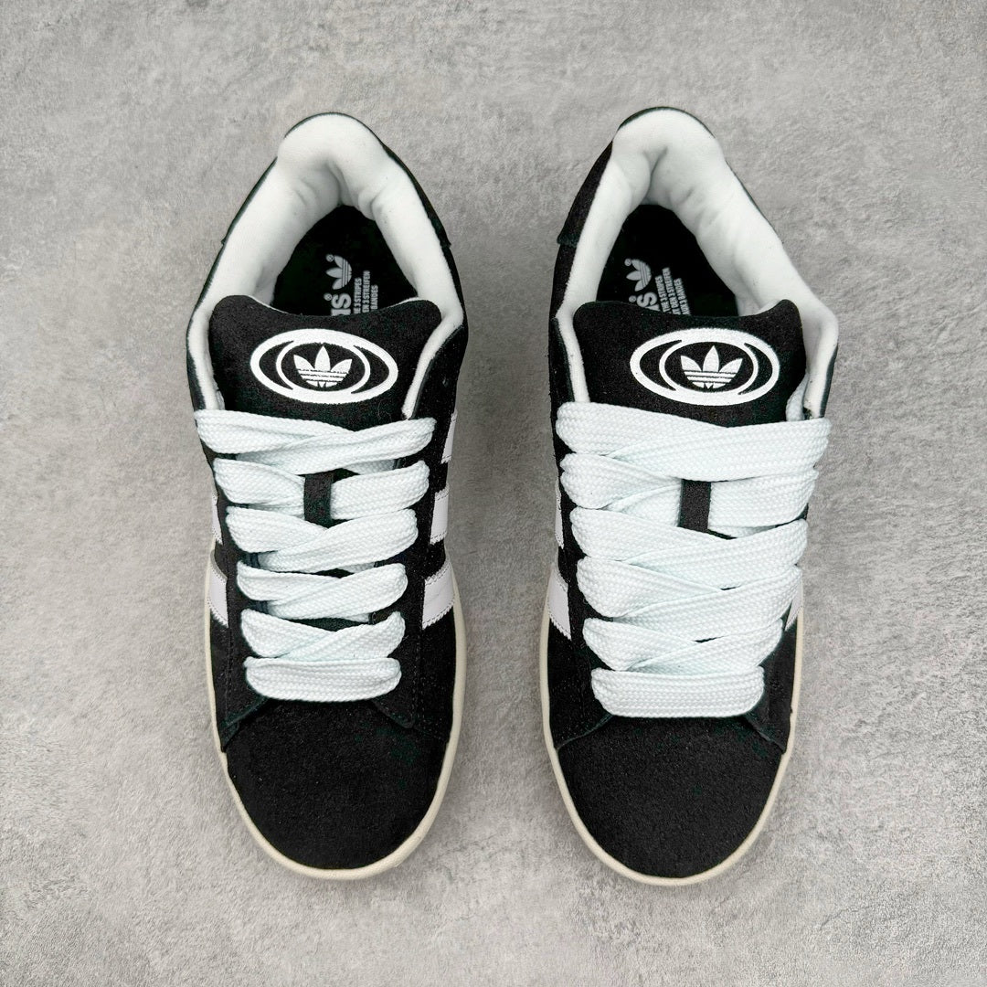 Adidas Campus 00s preto e branco - vista superior